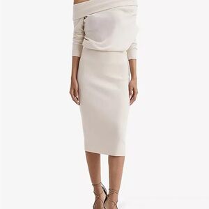 Reiss Sutton Drape Dress NWT Women S